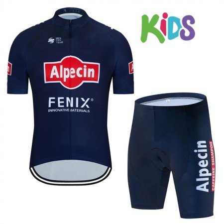 Tenue Cycliste et Cuissard 2020 Alpecin-Fenix Enfant N001
